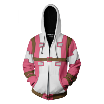 GwenPool Cosplay Zip Up Hoodie Jacket   