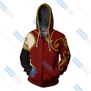 RWBY Cinder Fall Cosplay Zip Up Hoodie   