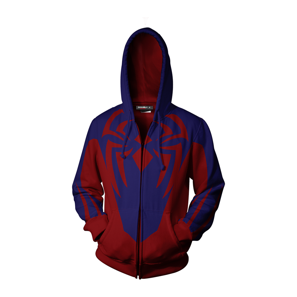 Scarlet Spider (Ben Reilly) Cosplay Zip Up Hoodie Jacket   