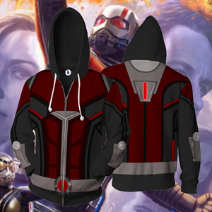 Ant-Man Cosplay Zip Up Hoodie Jacket XS  