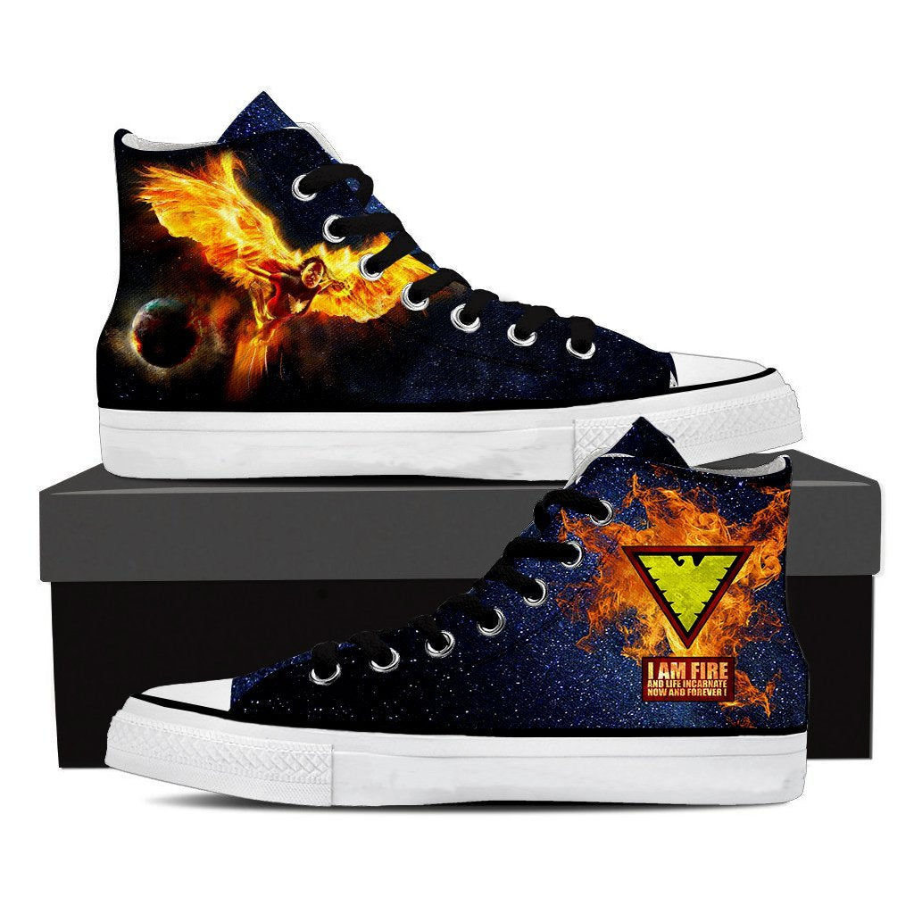 X-Men: Dark Phoenix High Top Shoes Men SIZE 36 
