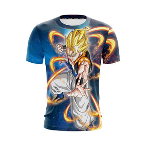 Gogeta (Goku And Vegeta) Dragon Ball Unisex 3D T-shirt   