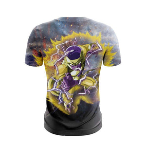 Golden Frieza Dragon Ball Unisex 3D T-shirt   