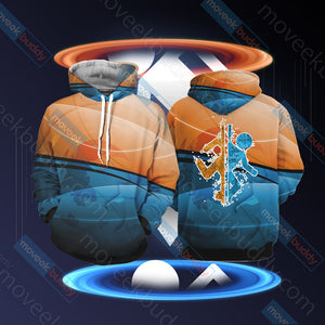 Portal Unisex 3D T-shirt Hoodie S 