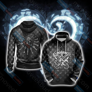 Kingdom Hearts New Unisex 3D T-shirt Hoodie S 