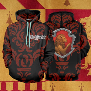 Brave Like A Gryffindor Harry Potter New Collection Unisex 3D T-shirt Hoodie S 