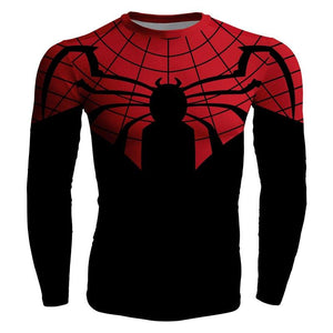 Superior Spider-Man Long Sleeve Compression T-shirt   