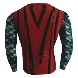 Thor: The Dark World Cosplay Long Sleeve Compression T-shirt   