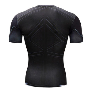 The Black Flash Cosplay Short Sleeve Compression T-shirt   
