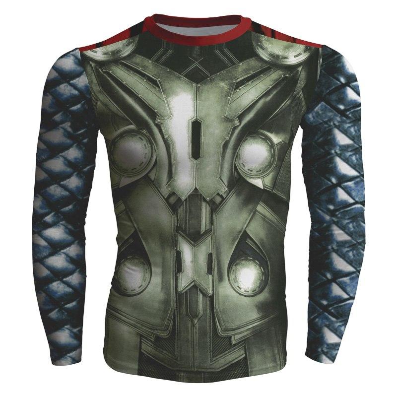 Thor: The Dark World Cosplay Long Sleeve Compression T-shirt   