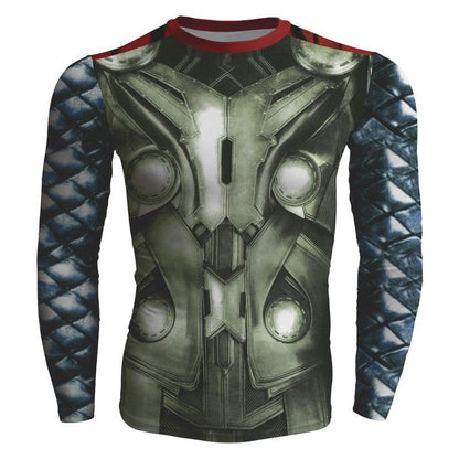 Thor: The Dark World Cosplay Long Sleeve Compression T-shirt   