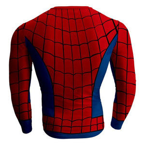 Spider-Man Long Sleeve Compression T-shirt   