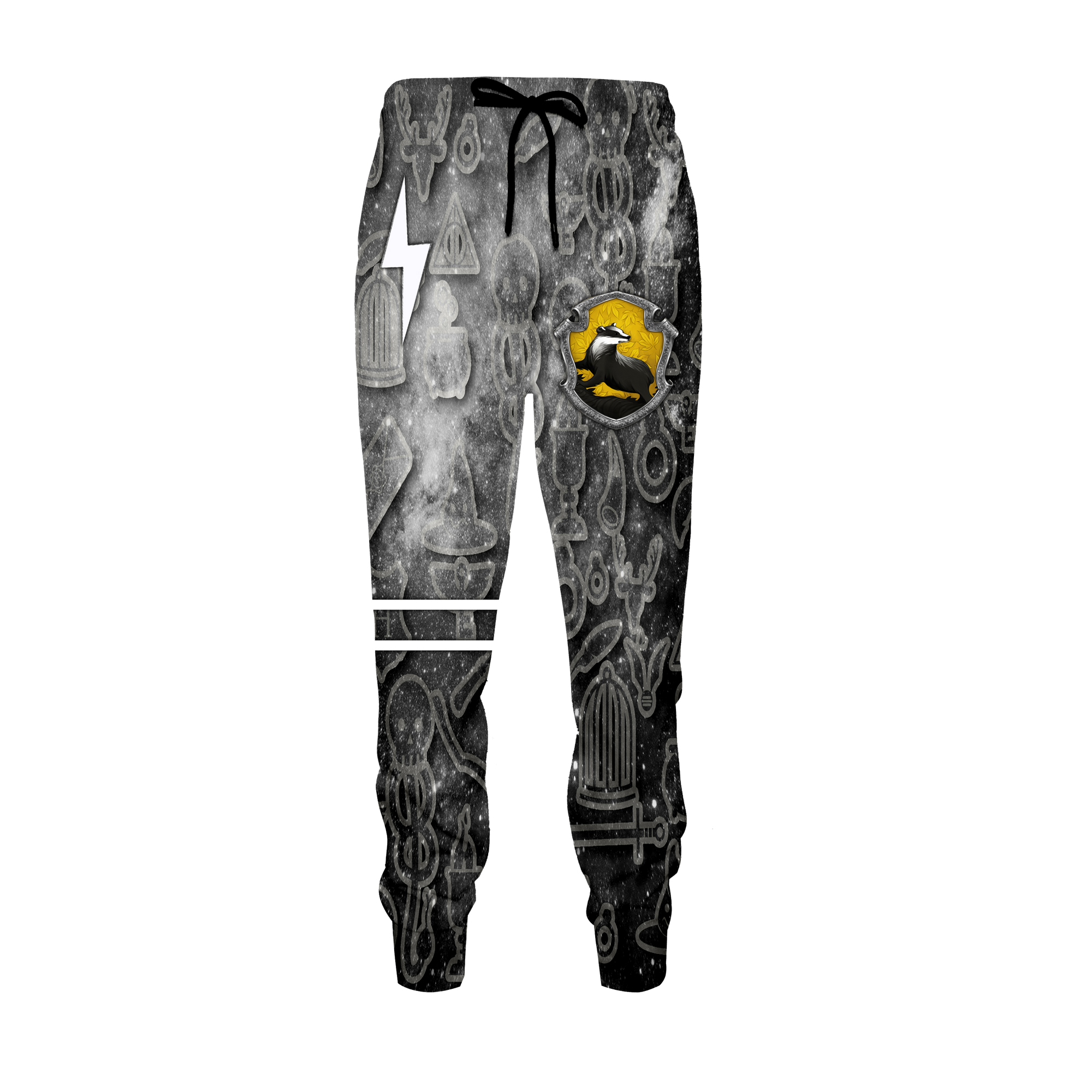 Hufflepuff Logo Harry Potter New Collection Jogging Pants S  