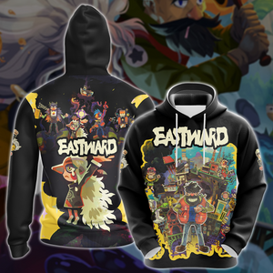 Eastward Video Game 3D All Over Printed T-shirt Tank Top Zip Hoodie Pullover Hoodie Hawaiian Shirt Beach Shorts Joggers Hoodie S 