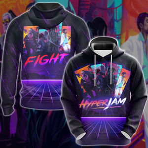 Hyper Jam Video Game 3D All Over Print T-shirt Tank Top Zip Hoodie Pullover Hoodie Hawaiian Shirt Beach Shorts Jogger Hoodie S 