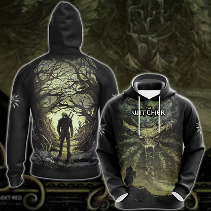 The Witcher Video Game 3D All Over Printed T-shirt Tank Top Zip Hoodie Pullover Hoodie Hawaiian Shirt Beach Shorts Jogger Hoodie S 
