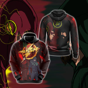Arrow and Flash New Unisex 3D T-shirt Hoodie S 