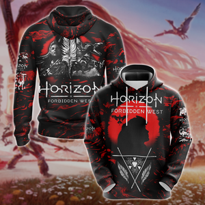 Horizon Forbidden West 3D All Over Print T-shirt Tank Top Zip Hoodie Pullover Hoodie Hawaiian Shirt Beach Shorts Jogger Hoodie S 