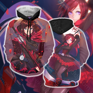 RWBY Ruby Rose T-shirt Hoodie S 