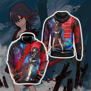 Kill La Kill - Matoi Ryuuko Unisex 3D T-shirt Hoodie S 