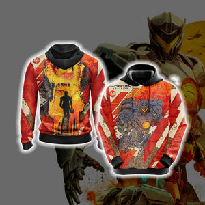 Pacific Rim Unisex 3D T-shirt Hoodie S 