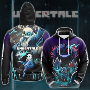 Undertale Video Game 3D All Over Printed T-shirt Tank Top Zip Hoodie Pullover Hoodie Hawaiian Shirt Beach Shorts Joggers Hoodie S 