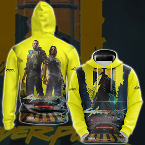 Cyberpunk 2077 Video Game 3D All Over Print T-shirt Tank Top Zip Hoodie Pullover Hoodie Hawaiian Shirt Beach Shorts Jogger Hoodie S 