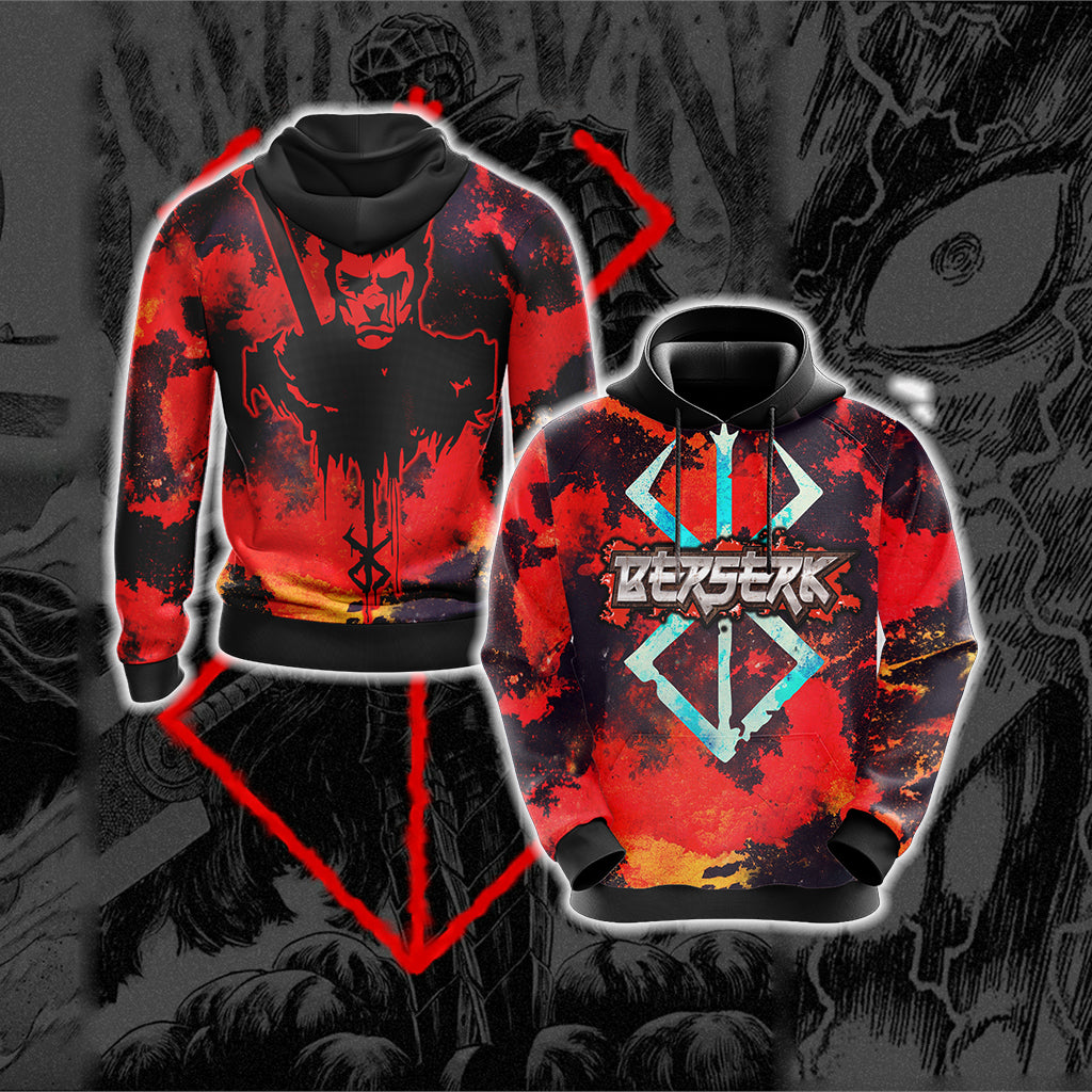 Berserk New Unisex 3D T-shirt Hoodie S 