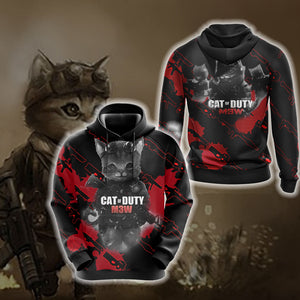 Call of Duty x Cats Unisex 3D T-shirt Hoodie S 