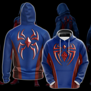 Spider-Man 2 Peter Parker Scarlet III Suit Cosplay Video Game All Over Printed T-shirt Tank Top Zip Hoodie Pullover Hoodie Hawaiian Shirt Beach Shorts Joggers Hoodie S 