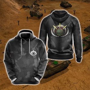 Command & Conquer - Global Liberation Army Unisex 3D T-shirt Hoodie S 
