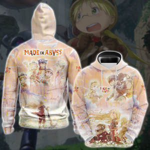 Made in Abyss Anime Manga 3D All Over Print T-shirt Tank Top Zip Hoodie Pullover Hoodie Hawaiian Shirt Beach Shorts Jogger Hoodie S 