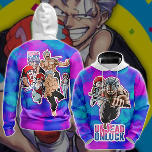 Undead Unluck Anime Manga 3D All Over Printed T-shirt Tank Top Zip Hoodie Pullover Hoodie Hawaiian Shirt Beach Shorts Jogger Hoodie S 