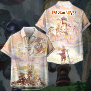 Made in Abyss Anime Manga 3D All Over Print T-shirt Tank Top Zip Hoodie Pullover Hoodie Hawaiian Shirt Beach Shorts Jogger Hawaiian Shirt S 