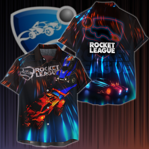 Rocket League Video Game 3D All Over Print T-shirt Tank Top Zip Hoodie Pullover Hoodie Hawaiian Shirt Beach Shorts Jogger Hawaiian Shirt S 