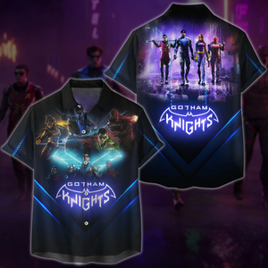 Gotham Knights Video Game 3D All Over Print T-shirt Tank Top Zip Hoodie Pullover Hoodie Hawaiian Shirt Beach Shorts Jogger Hawaiian Shirt S 