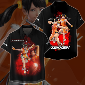 Tekken Ling Xiaoyu Video Game 3D All Over Print T-shirt Tank Top Zip Hoodie Pullover Hoodie Hawaiian Shirt Beach Shorts Jogger Hawaiian Shirt S 