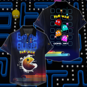 Pac Man Video Game 3D All Over Print T-shirt Tank Top Zip Hoodie Pullover Hoodie Hawaiian Shirt Beach Shorts Jogger Hawaiian Shirt S 