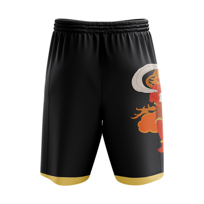 Tekken Heihachi Mishima Cosplay Beach Shorts   