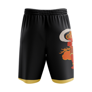 Tekken Heihachi Mishima Cosplay Beach Shorts   