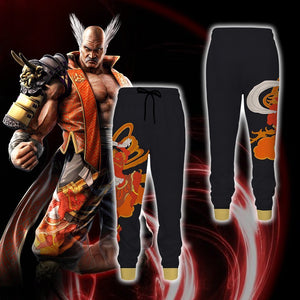 Tekken Heihachi Mishima Cosplay Jogging Pants S  
