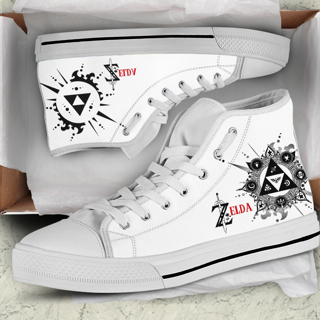 The Legend Of Zelda High Top Shoes SIZE 29