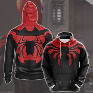 Spider-Man 2 Peter Parker Superior Suit Cosplay Video Game All Over Printed T-shirt Tank Top Zip Hoodie Pullover Hoodie Hawaiian Shirt Beach Shorts Joggers 1 Hoodie S