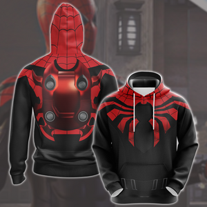 Spider-Man 2 Peter Parker Superior Suit Cosplay Video Game All Over Printed T-shirt Tank Top Zip Hoodie Pullover Hoodie Hawaiian Shirt Beach Shorts Joggers 2 Hoodie S