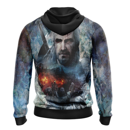 The Witcher Wild Hunt Unisex 3D T-shirt   