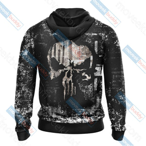 The Punisher New Version Unisex 3D T-shirt   