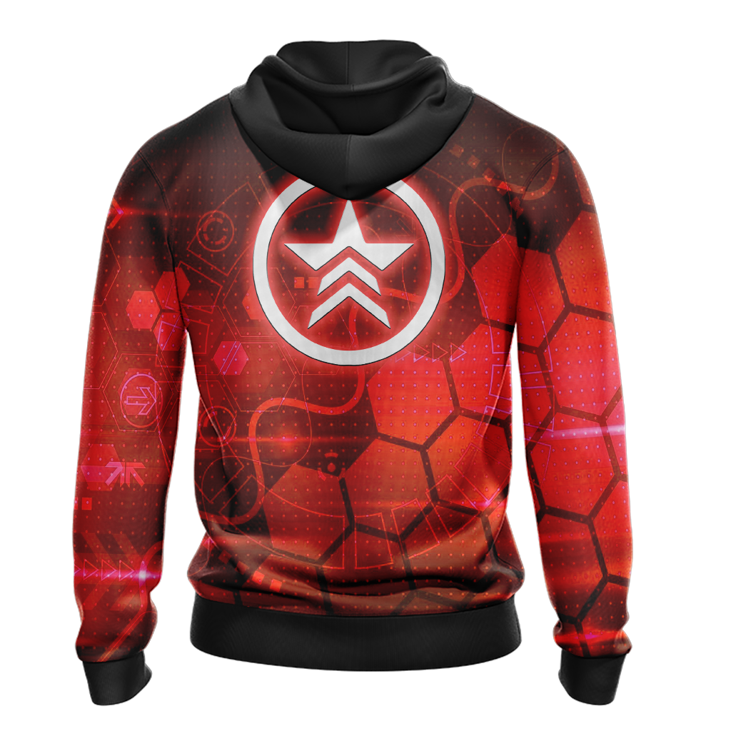 Mass Effect - Renegade Unisex 3D T-shirt   