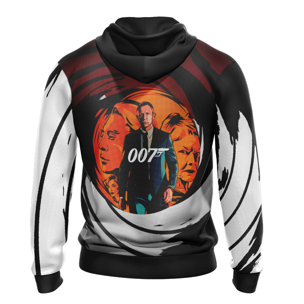 James Bond 007 Unisex 3D T-shirt   