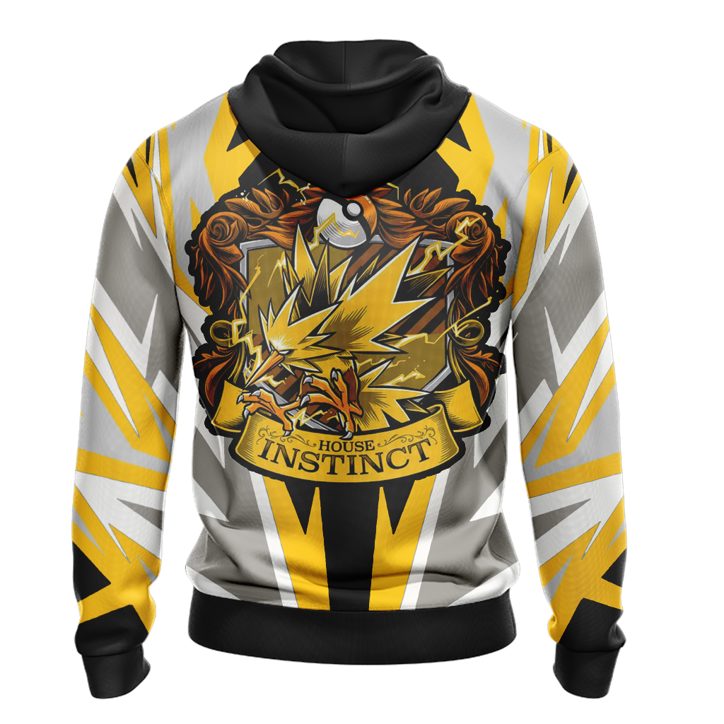 Pokemon - House Instinct Unisex 3D T-shirt   