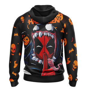 Deadpool x Spider Man - Halloween Unisex 3D T-shirt   